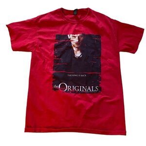 King Is Back The Originals Graphic Tee Shirt Sz M Red